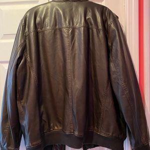 Mens levi leather jacket